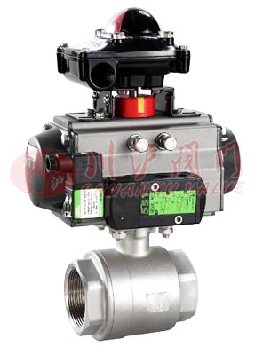 氣動內螺紋球閥