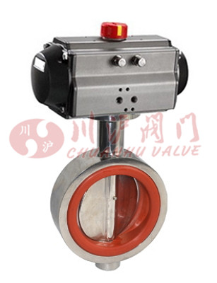 氣動(dòng)衛(wèi)生級(jí)對(duì)夾蝶閥