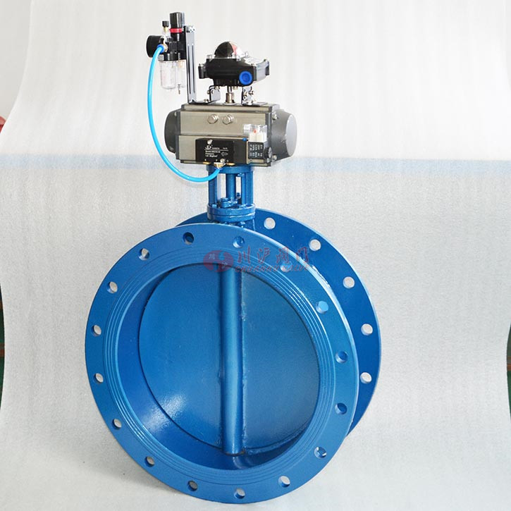 氣動通風(fēng)蝶閥實物圖