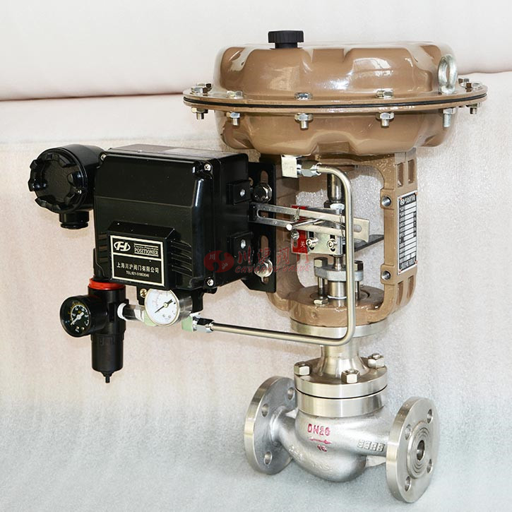 不銹鋼單座調(diào)節(jié)閥實物圖